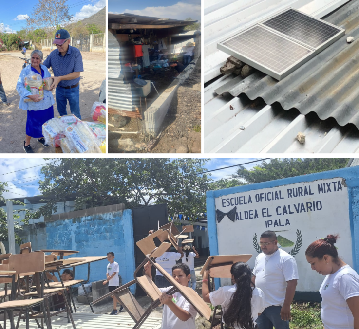 Providing basic housing to displaced families