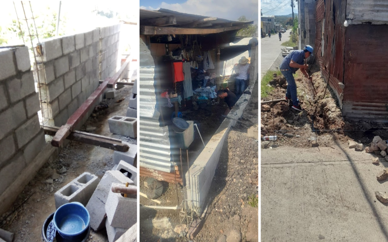 Providing basic housing to displaced families